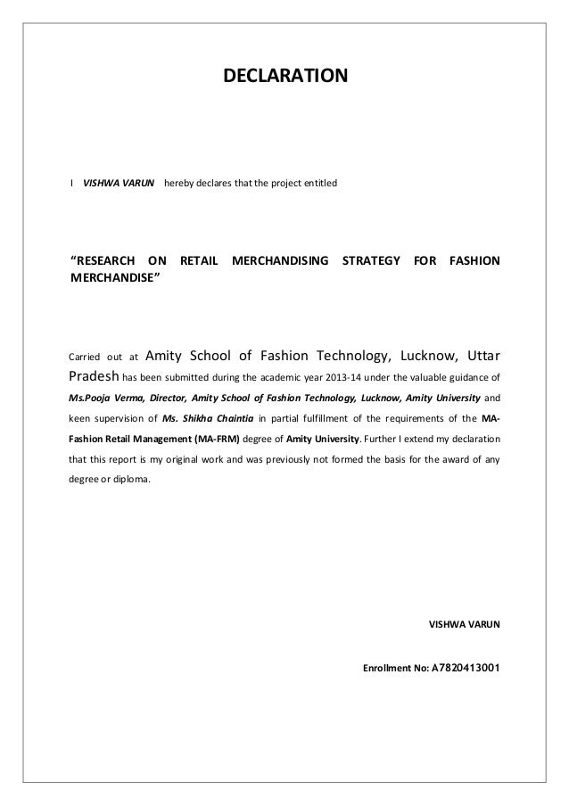 What Exactly is Fashion Merchandising Anyway? 10 What Exactly is Fashion Merchandising Anyway? 77